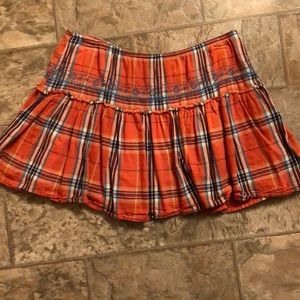 Old Navy ruffled mini skirt.